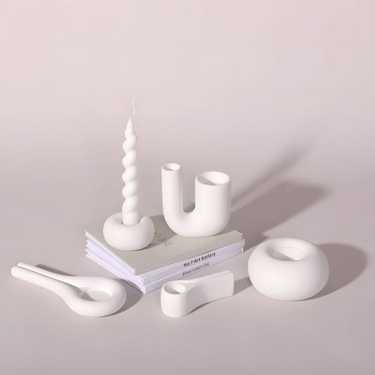 AURIEM Ceramic Candleholder Collection