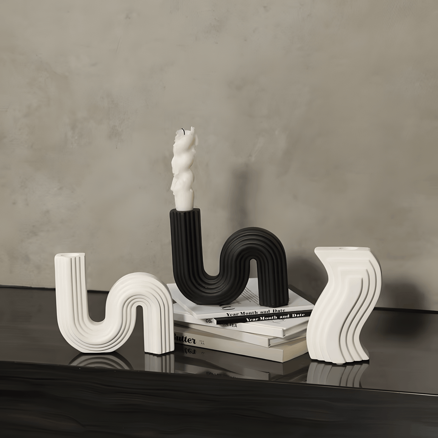 LAVIRA Ceramic Candleholder Collection