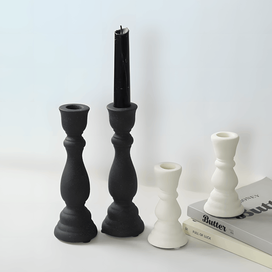 LUMORA Ceramic Candleholder Collection