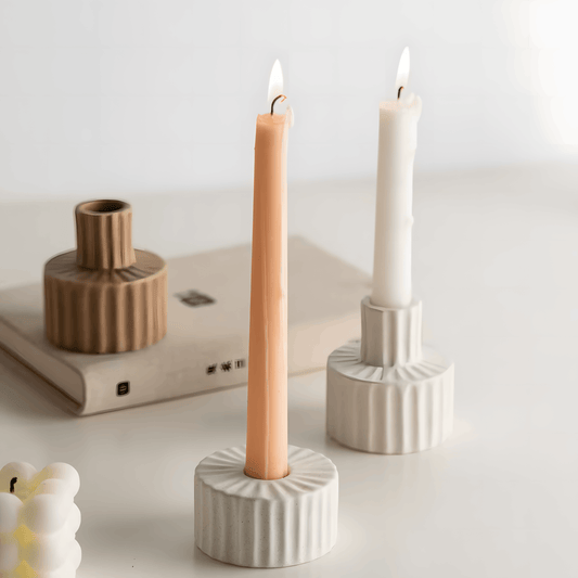 MIRION Ceramic Candleholder Set