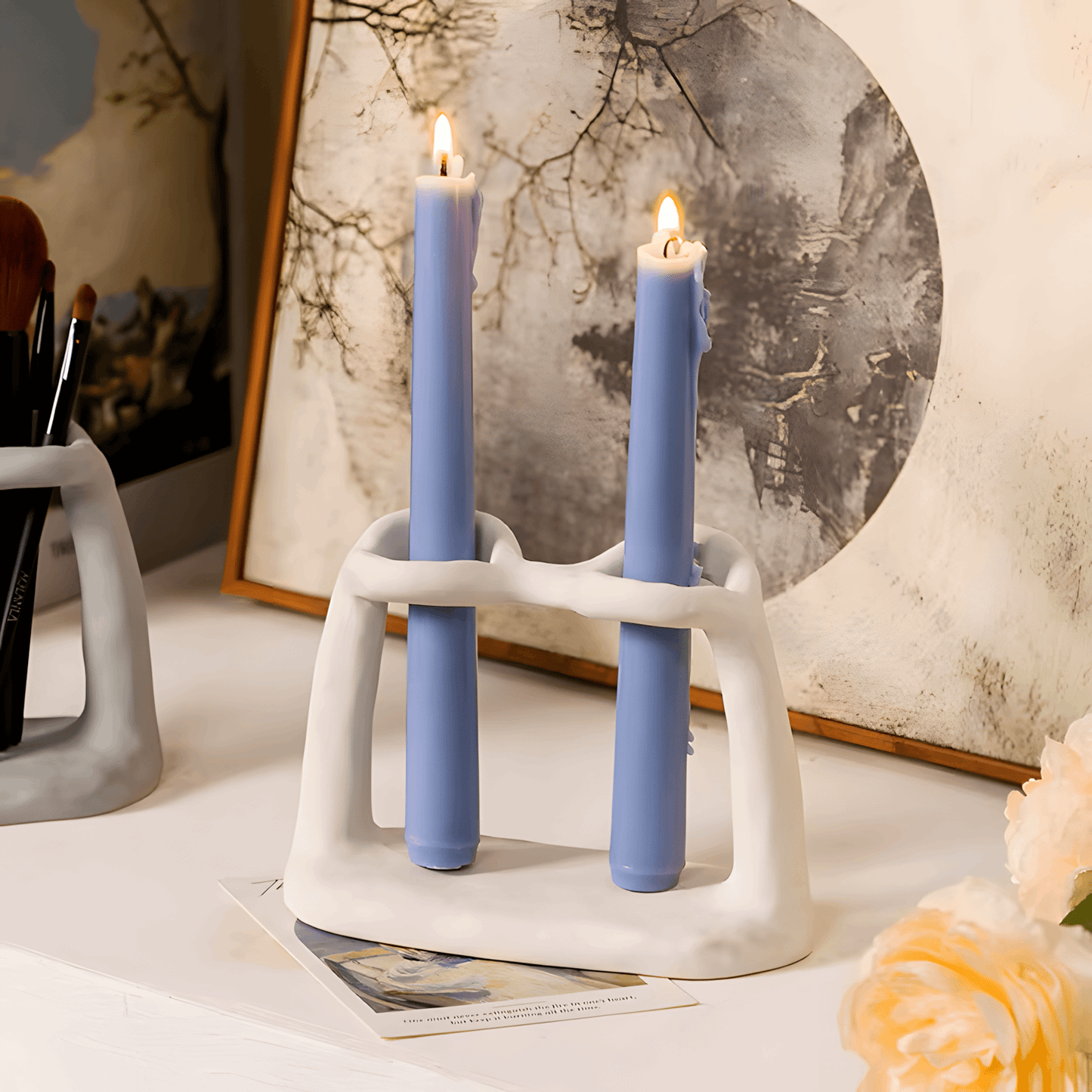 ORAVYN Ceramic Candleholder Collection