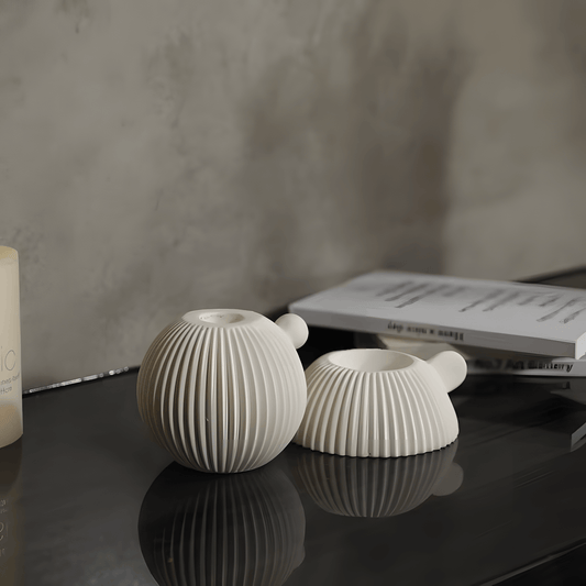 ORLIAN Ceramic Candleholder Collection