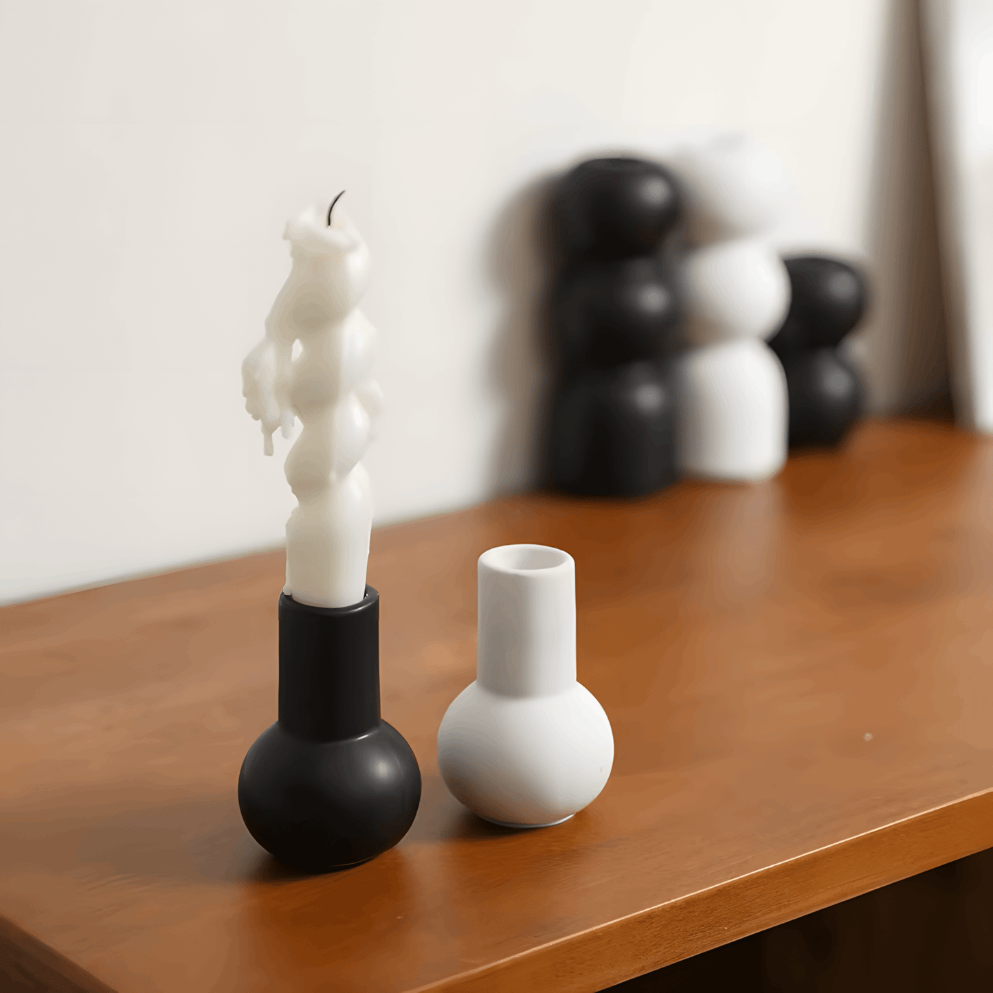 SOLARI Ceramic Candleholder Collection